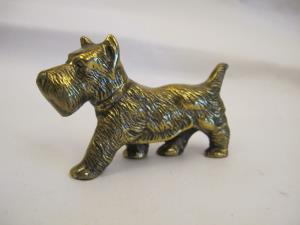 Brass dog